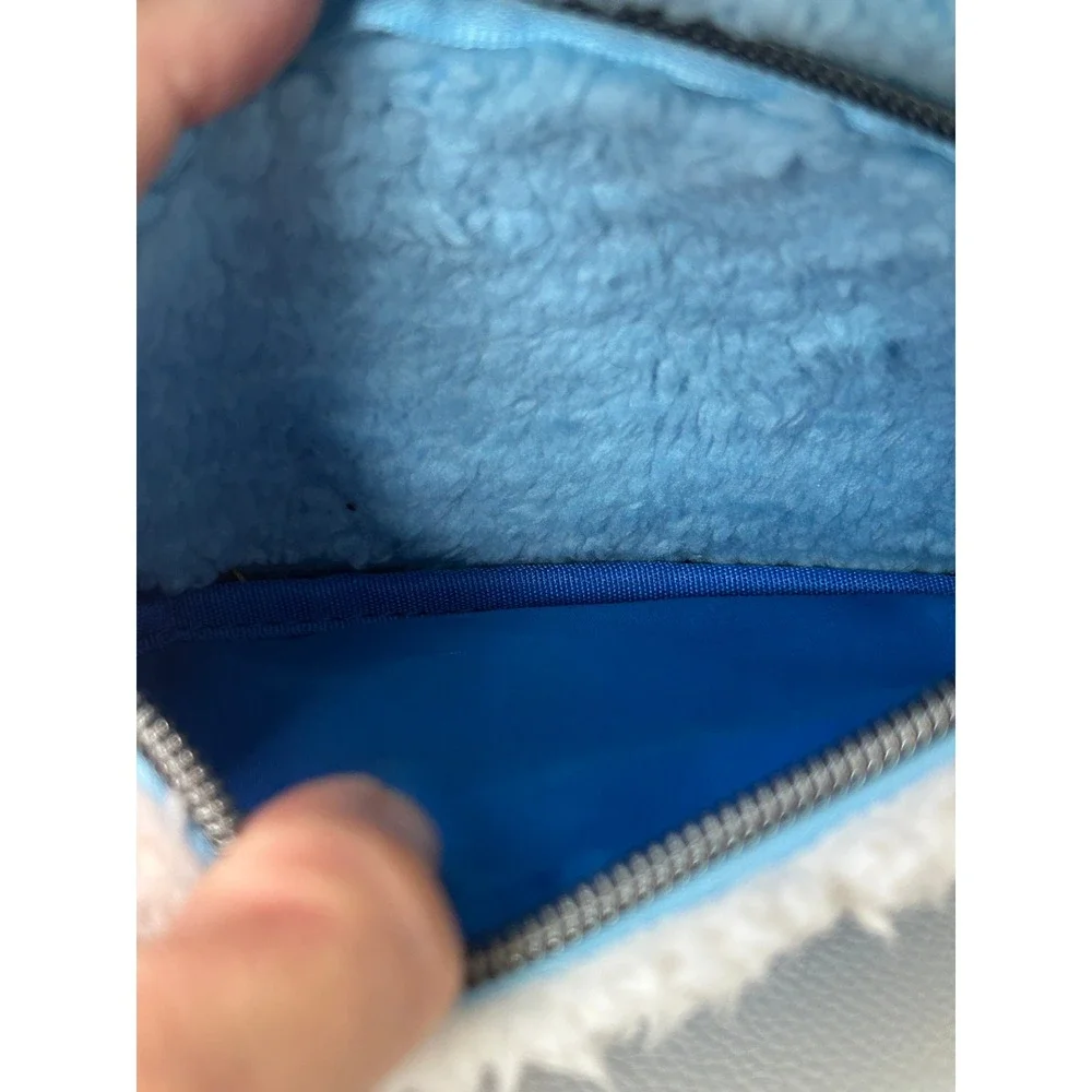 Loungefly‎ Care Bears Grumpy Bear Sherpa Mini Backpack Blue Faux Fur 2022